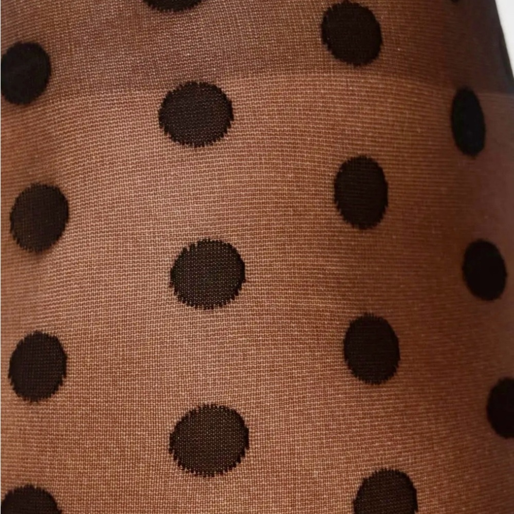 Wolford Bonny Dot Tights Black size Large New Rare - Picture 7 of 7